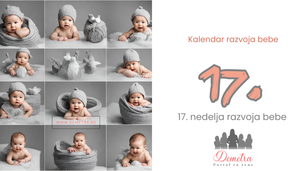 17. nedelja bebinog razvoja