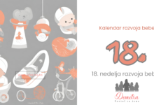 18. nedelja bebinog razvoja