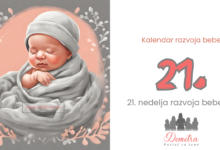 21. nedelja bebinog razvoja