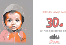 30. nedelja bebinog razvoja