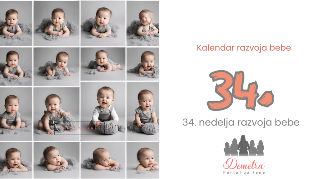 34. nedelja bebinog razvoja