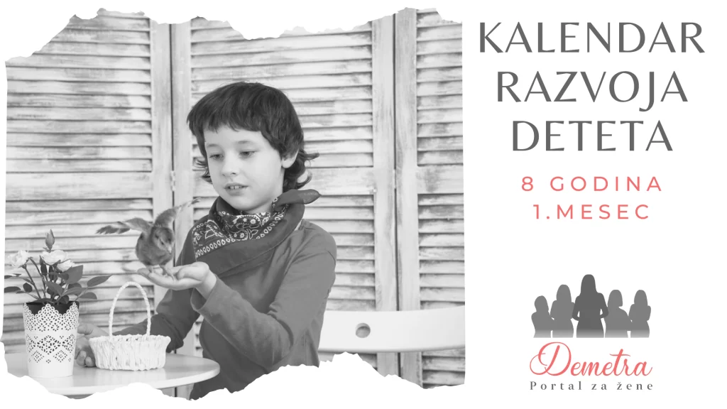 KALENDAR RAZVOJA DETETA