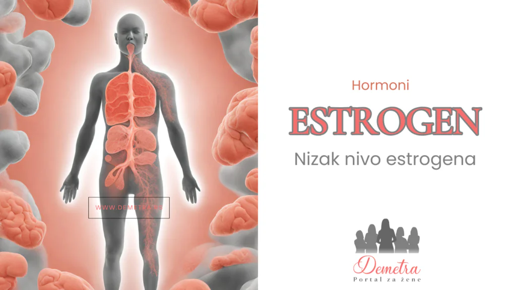 Hormoni trudnoće 3 nizak nivo estrogena